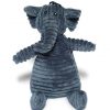 Edward The Elephant '13' Grey- Elephant Dog Toy