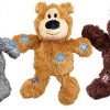 Patchwork Dog Toy Brown -Grey -Natural