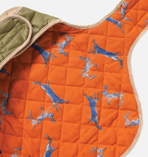Quilted Dog Coat - Forest Green