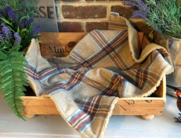 Luxury Tweed Dog Blanket - Fergus