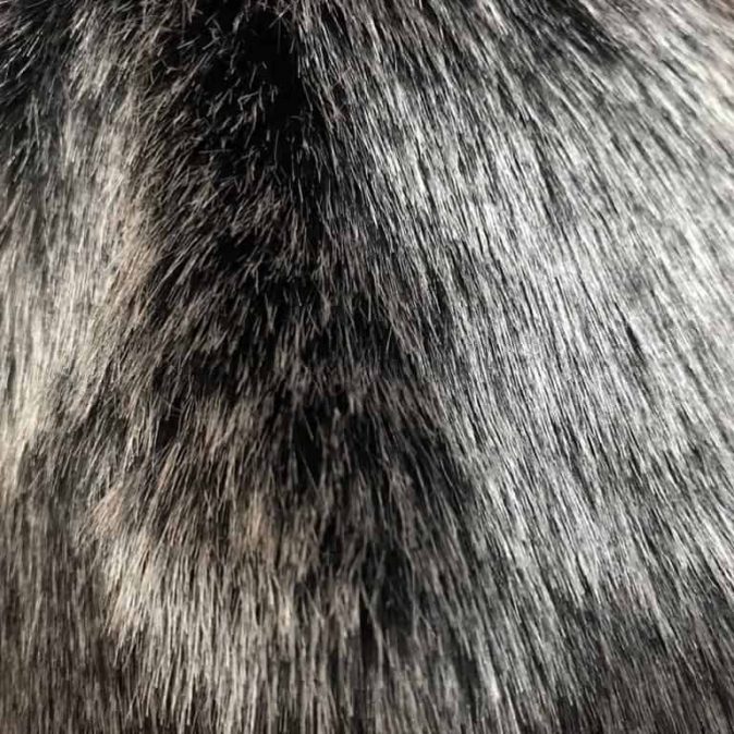 Arctic Wolf Faux Fur Dog Blanket