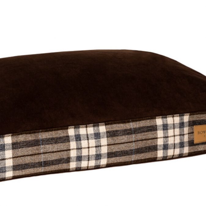 Brown Dog Cushion Bed Scott
